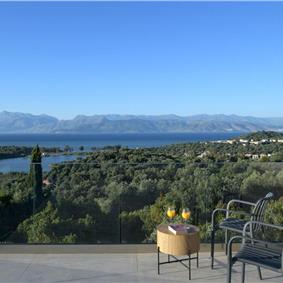 4 bedroom villa with pool & sea views, Acharavi, sleeps 8